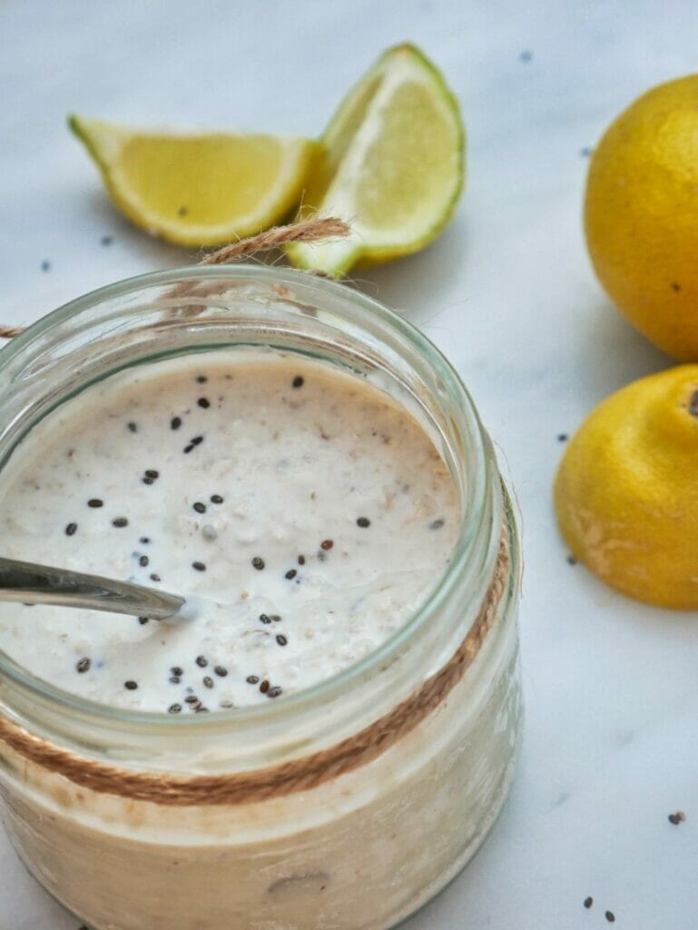 Lemon Overnight Oats No Fuss Kitchen