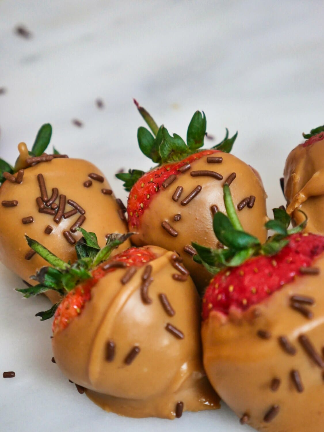 Peanut Butter Strawberries No Fuss Kitchen