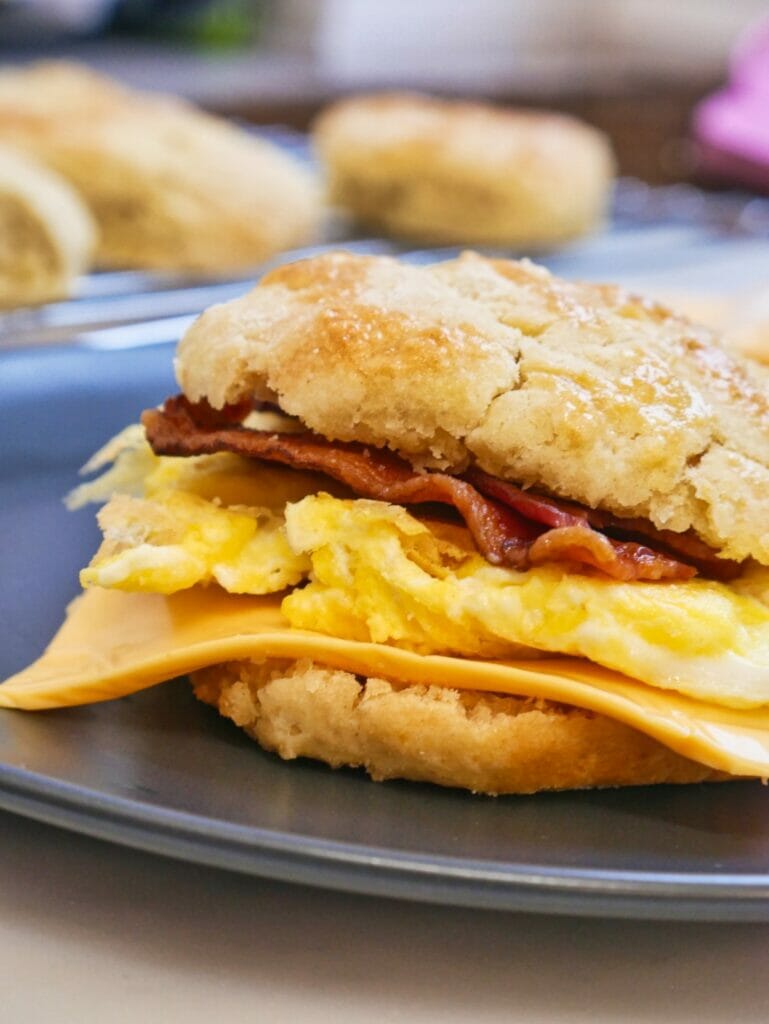 Bacon Egg And Cheese Biscuit Recipe With Video