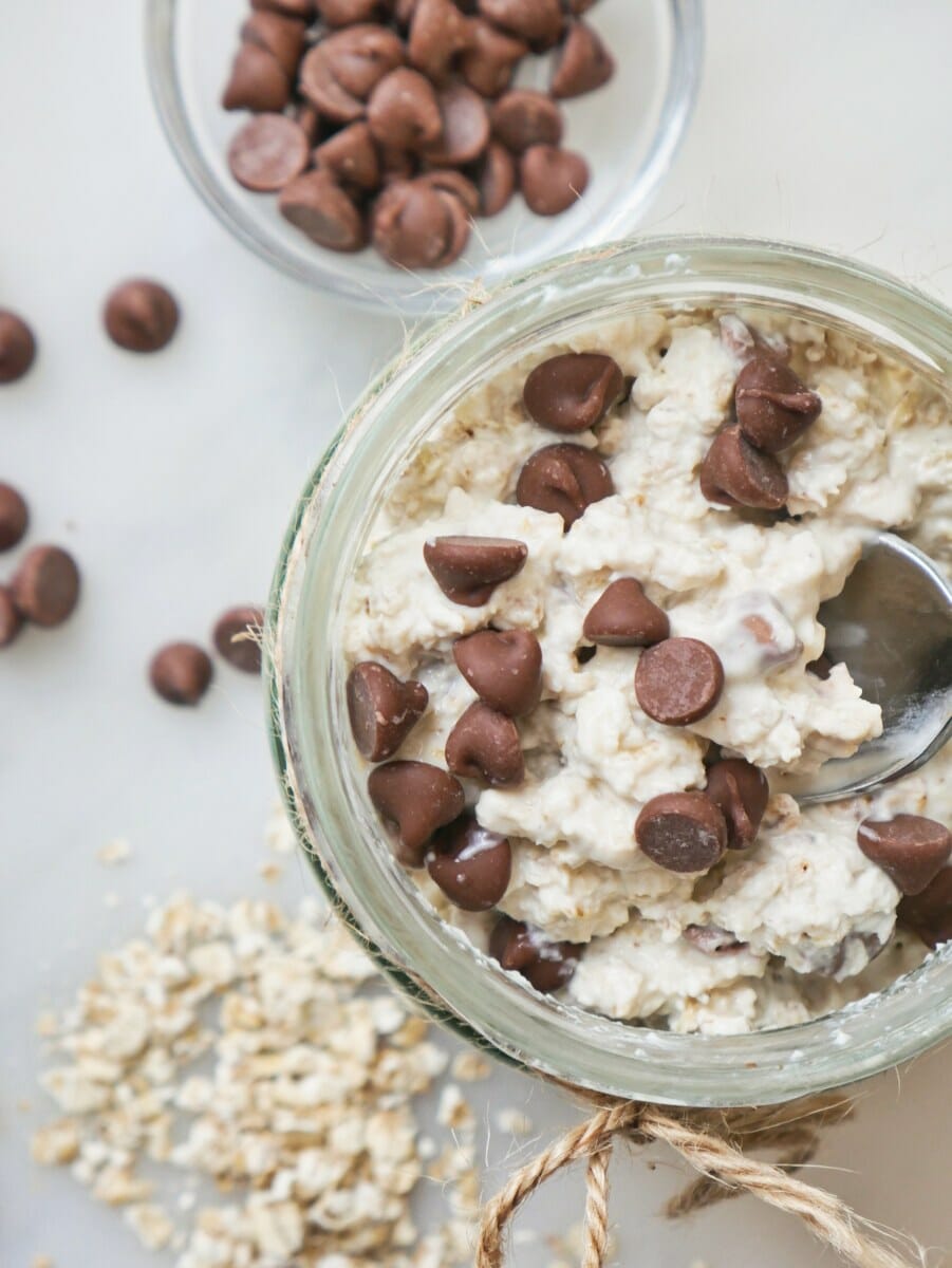 Best Ever Chocolate Chip Overnight Oats