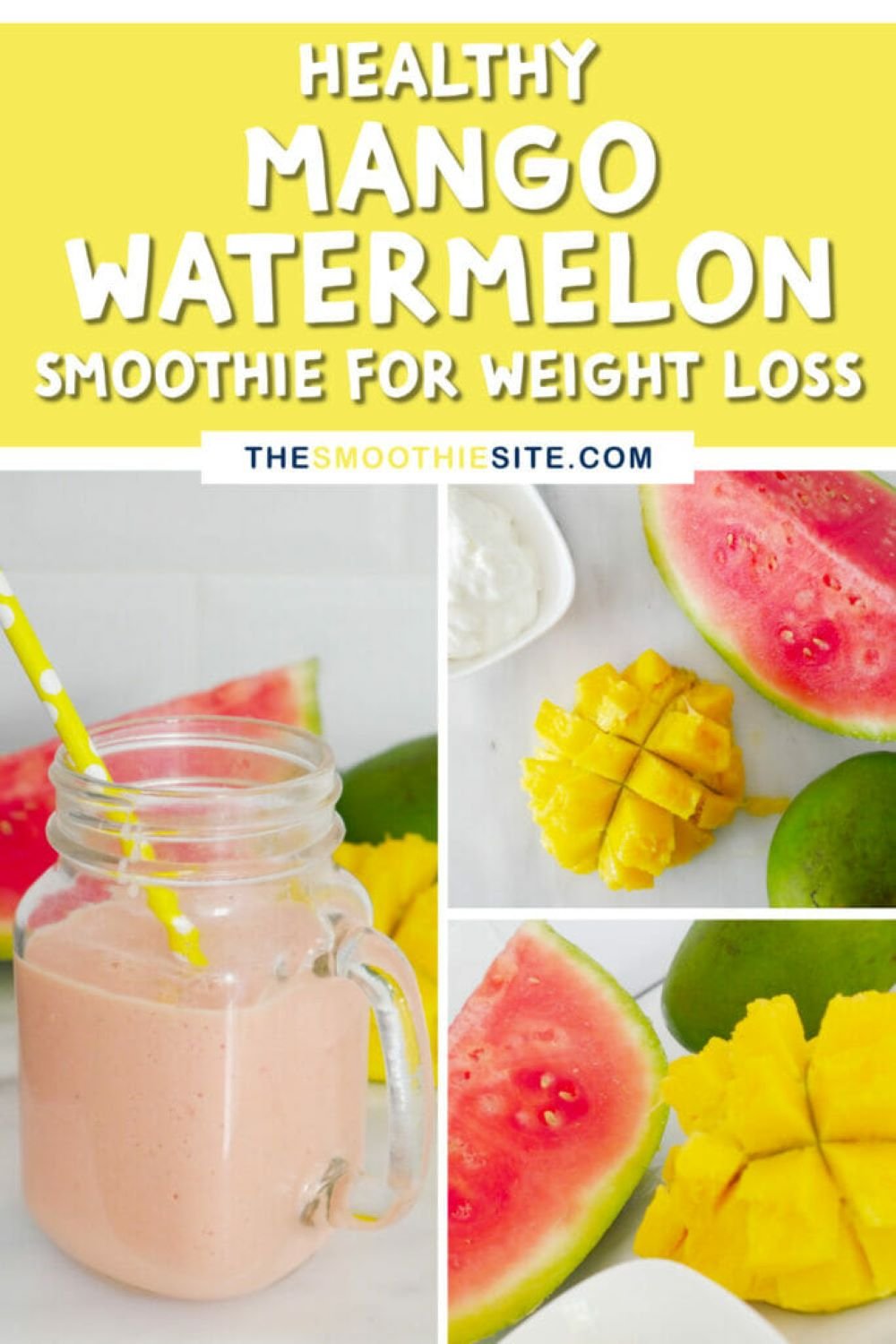 Easy Mango Watermelon Smoothie No Fuss Kitchen